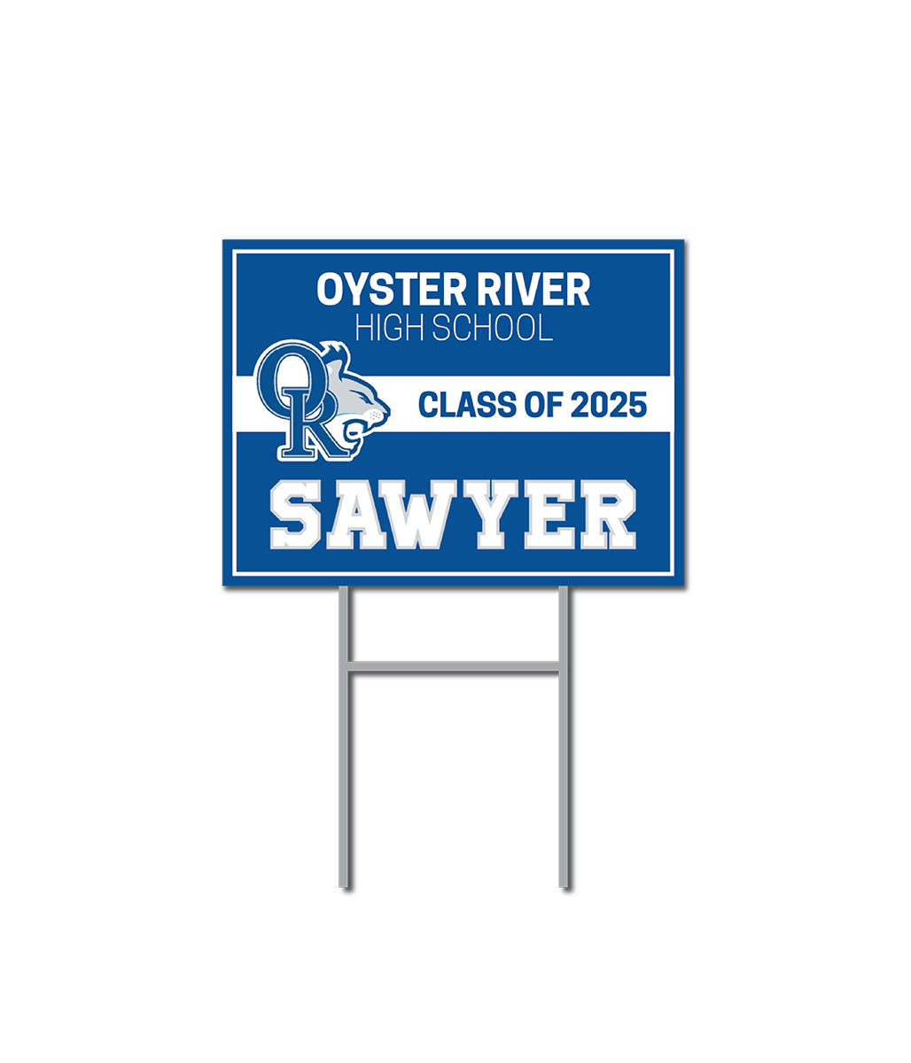 Custom Name Signs | Oyster River High School