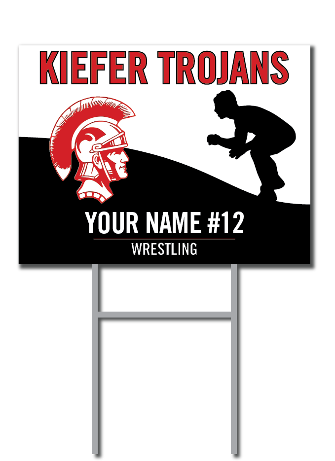 'Pick Your Sport' Signs | Kiefer Trojans Fundraiser
