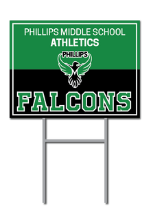 Athletics Support Signs | Phillips Middle School