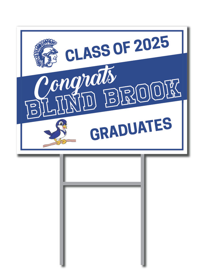 Blind Brook Community Graduation Signs