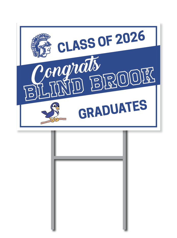 Blind Brook Community Graduation Signs