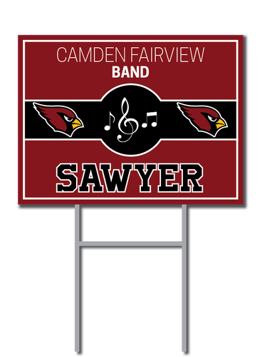 Custom Yard Signs | Camden Fairview Cardinals