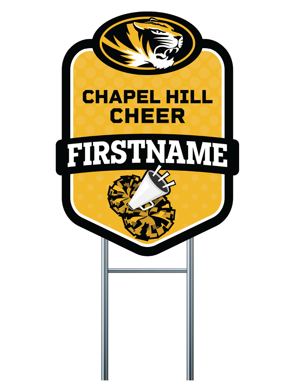 Custom Yard Signs | Chapel Hill Tigers