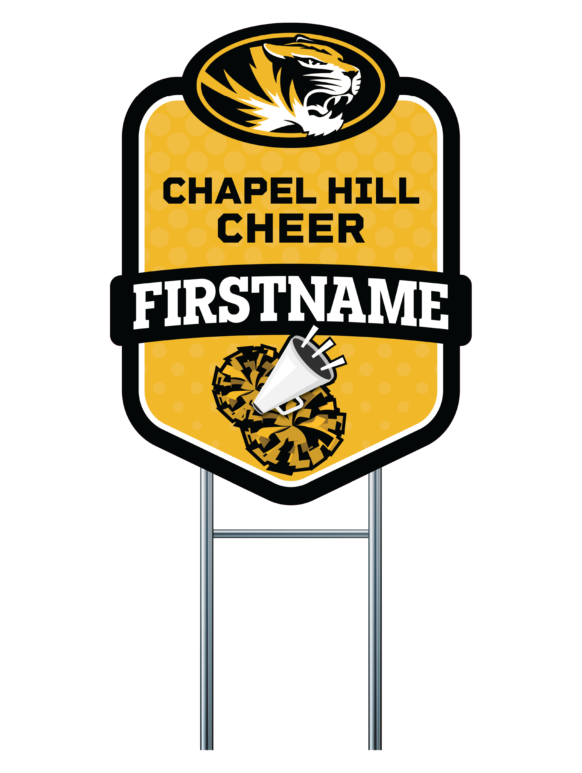 Custom Yard Signs | Chapel Hill Tigers