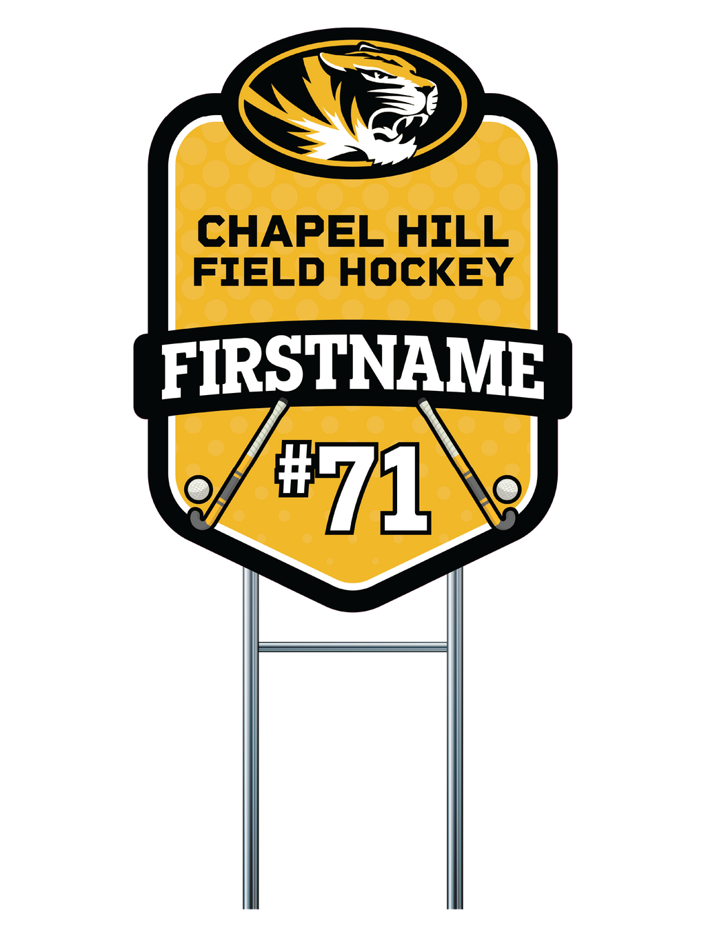 Custom Yard Signs | Chapel Hill Tigers