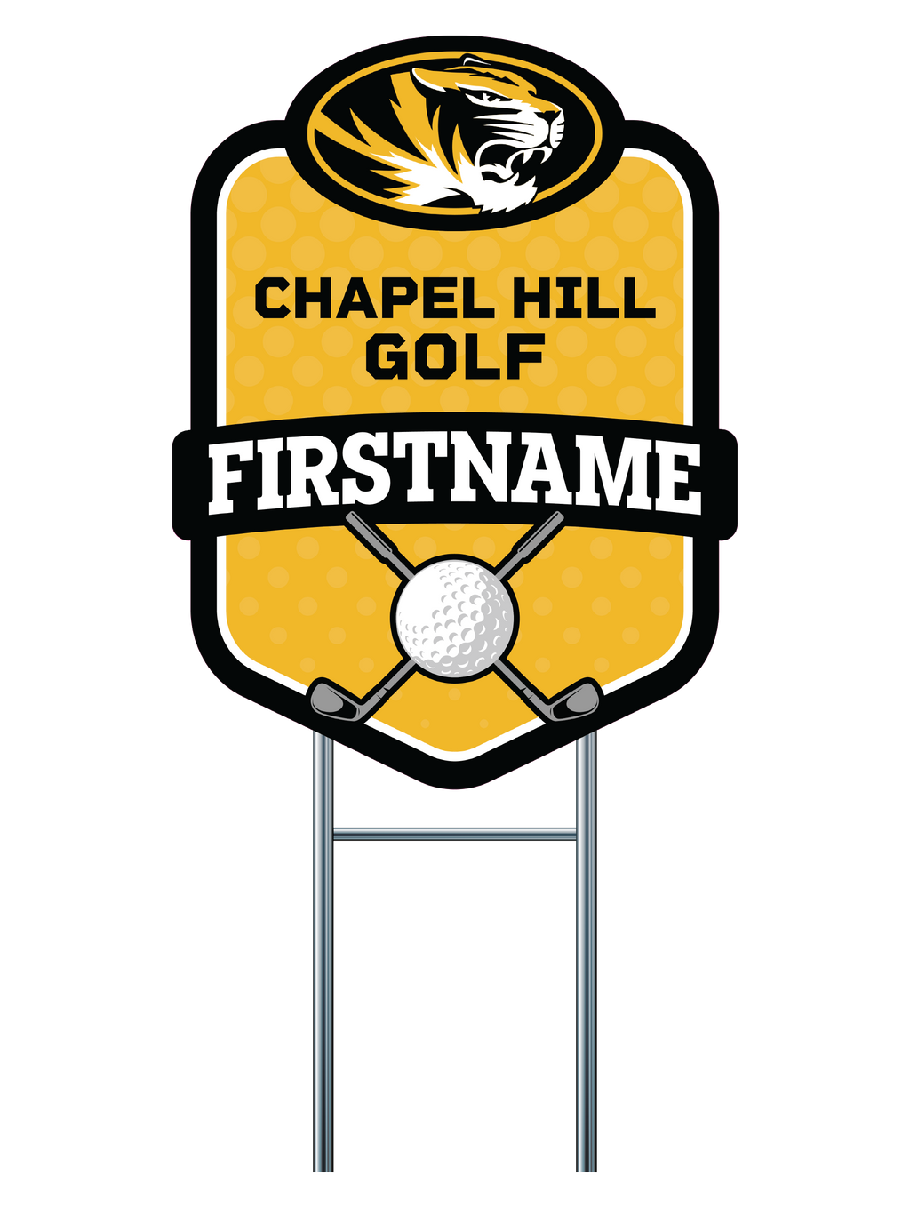 Custom Yard Signs | Chapel Hill Tigers