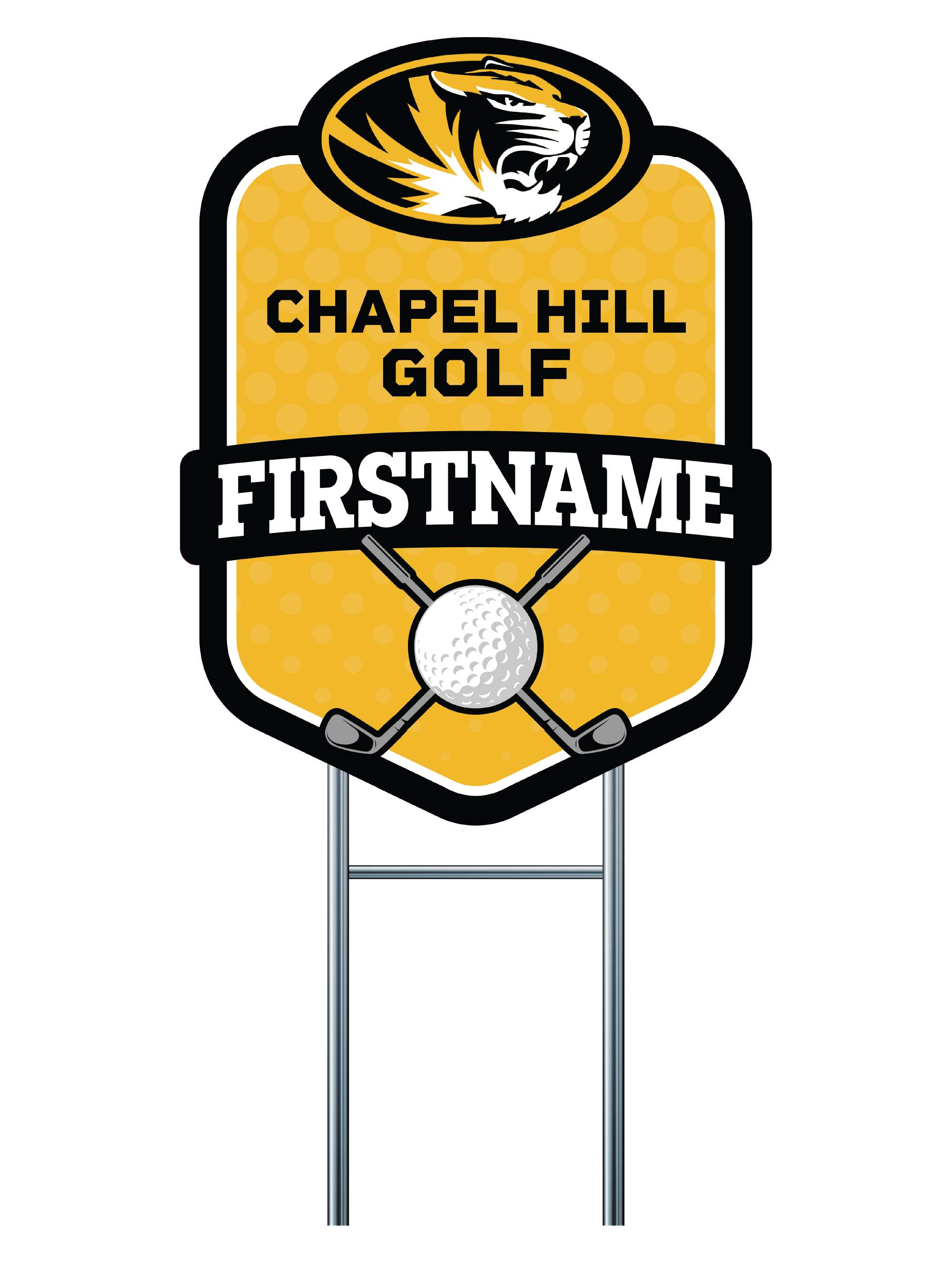 Custom Yard Signs | Chapel Hill Tigers