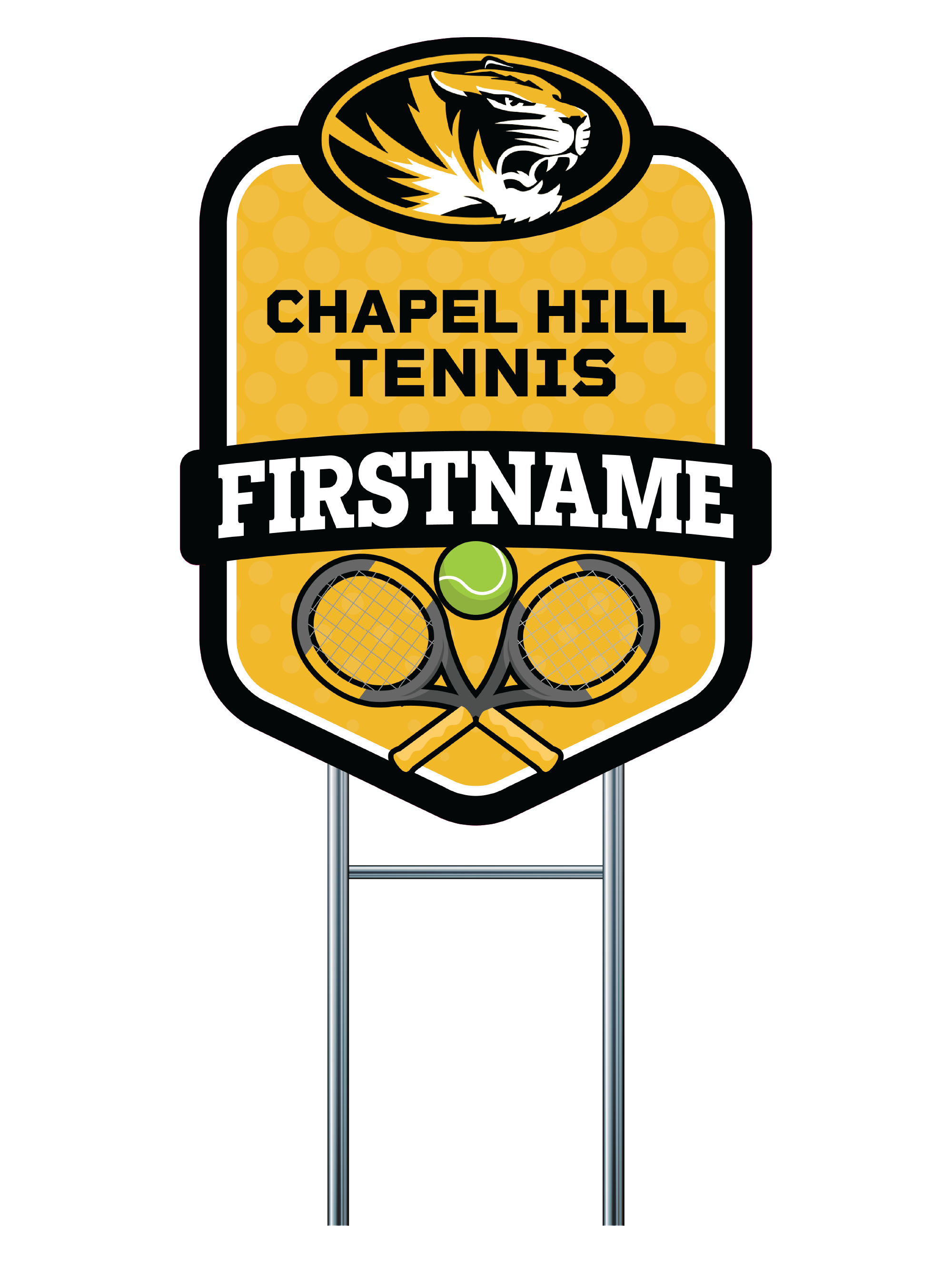 Custom Yard Signs | Chapel Hill Tigers