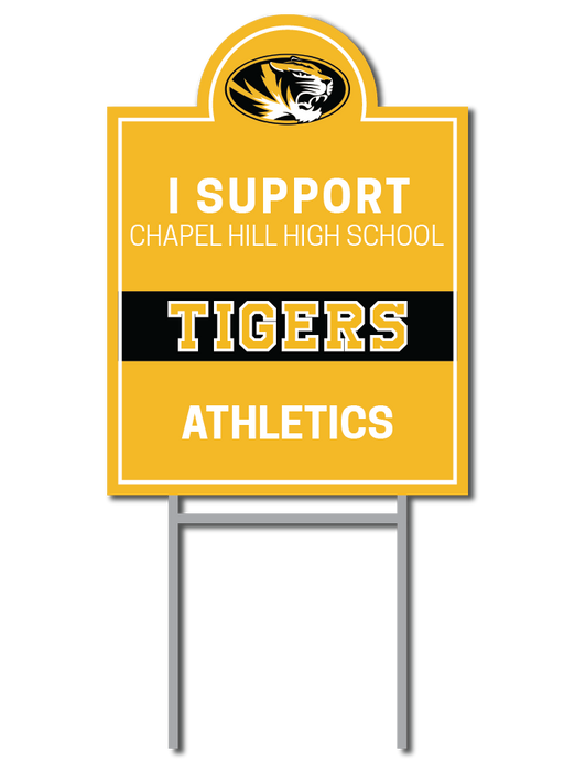 Tigers Support Signs | Chapel Hill Tigers