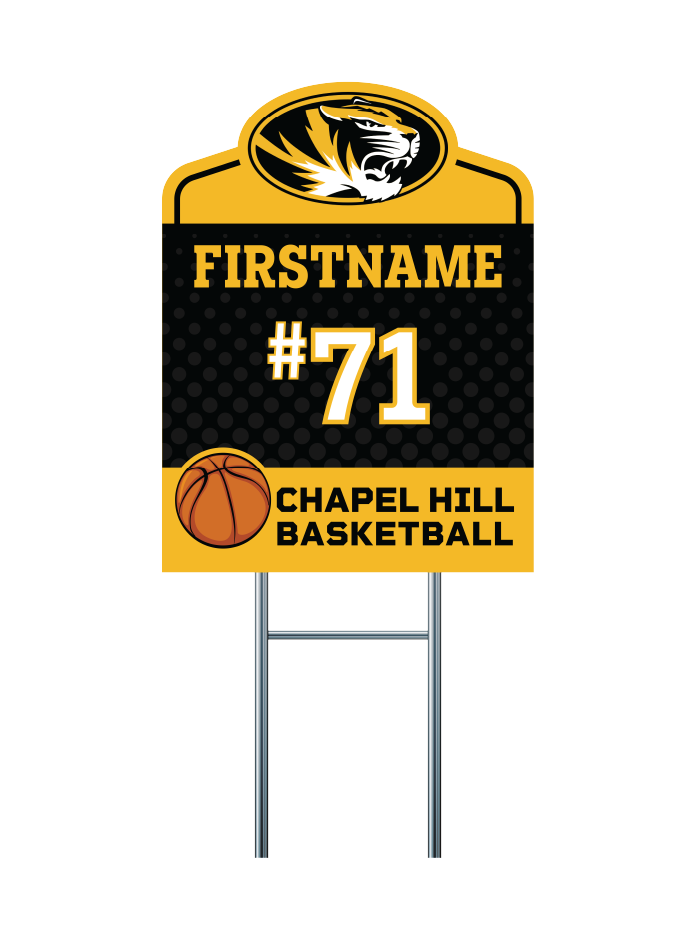 Custom Yard Signs | Chapel Hill Tigers