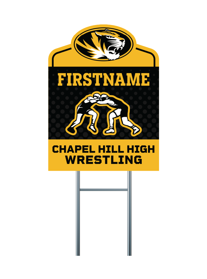 Custom Yard Signs | Chapel Hill Tigers