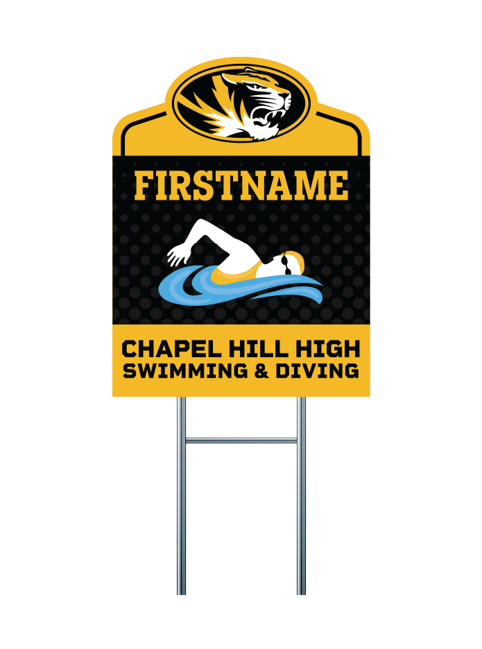 Custom Yard Signs | Chapel Hill Tigers