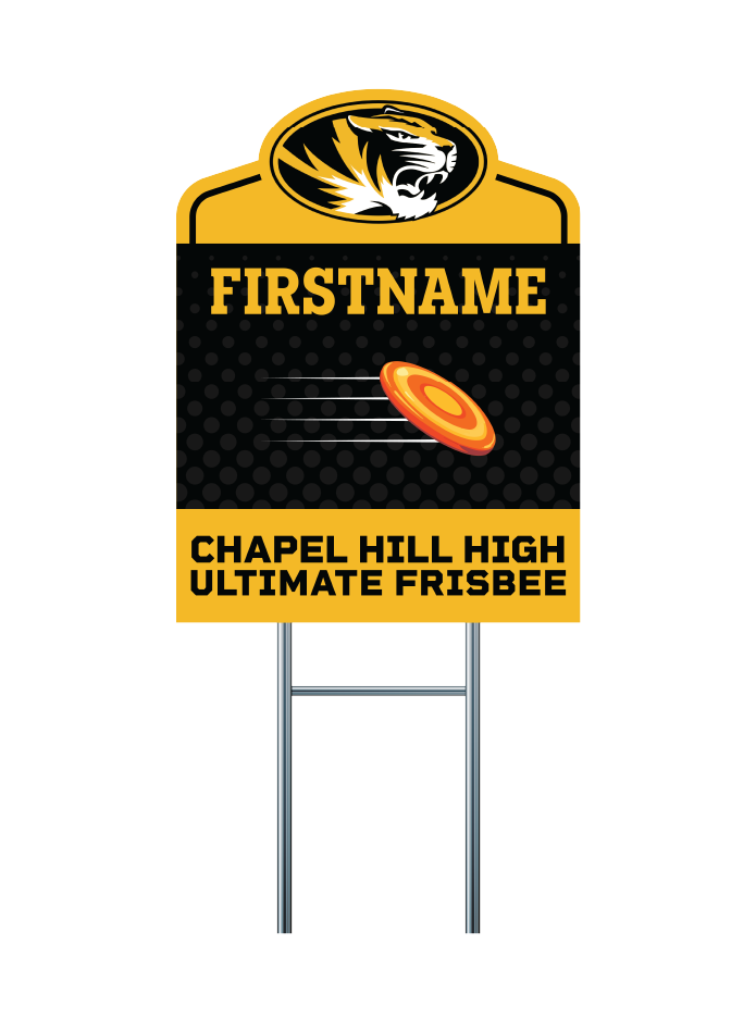 Custom Yard Signs | Chapel Hill Tigers