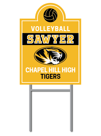 Custom Yard Signs | Chapel Hill Tigers