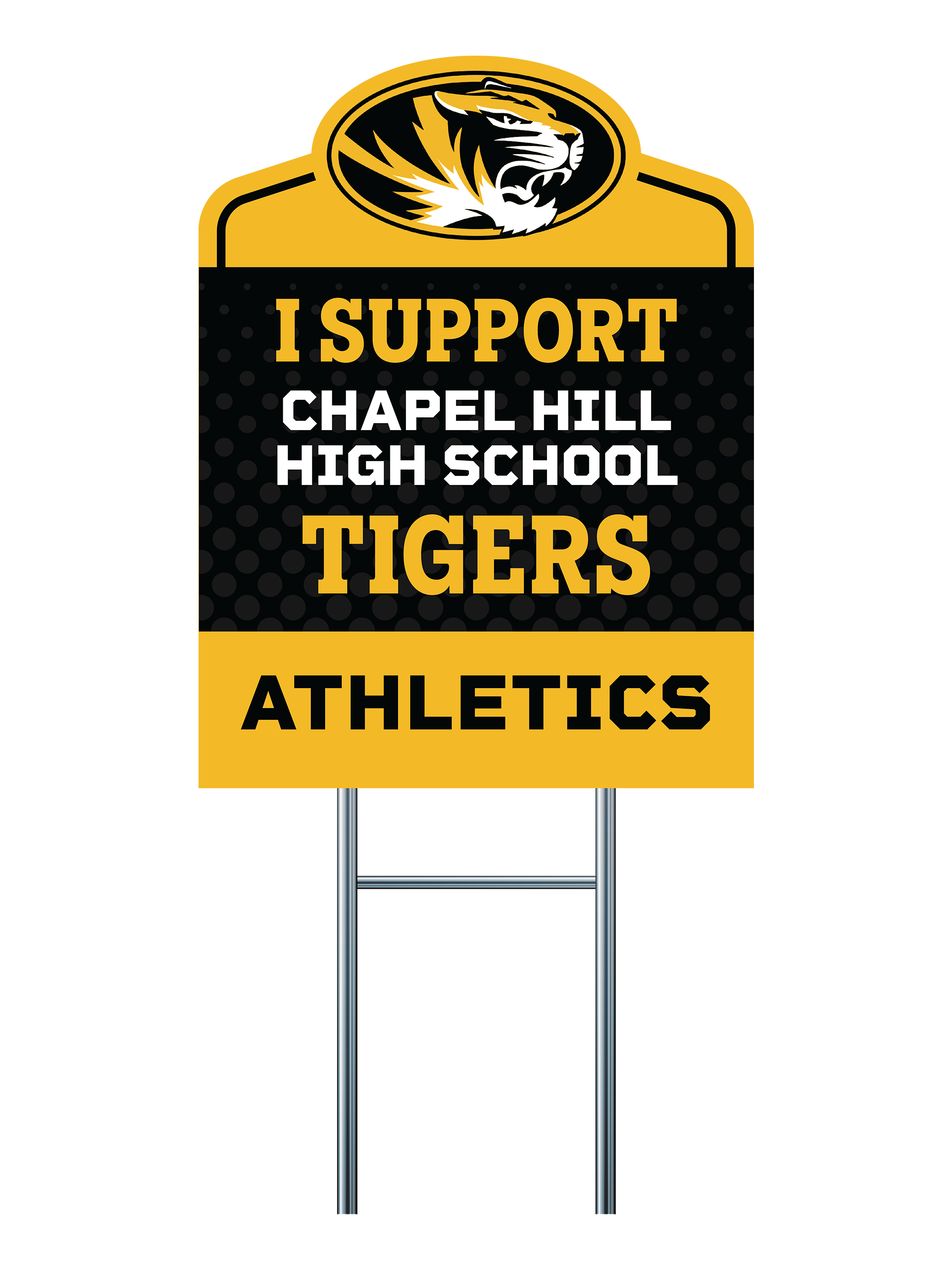 Tigers Support Signs | Chapel Hill Tigers