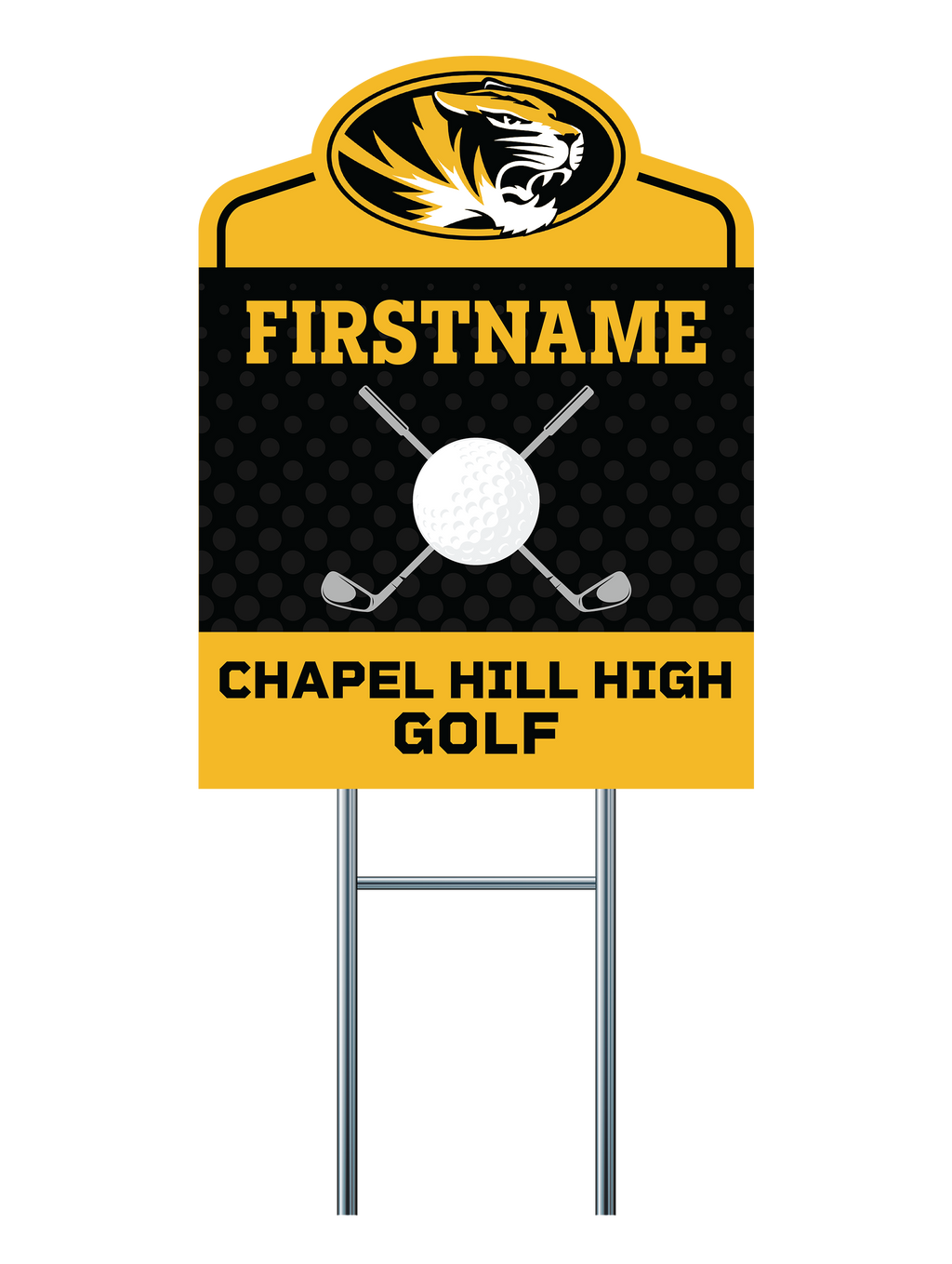 Custom Yard Signs | Chapel Hill Tigers