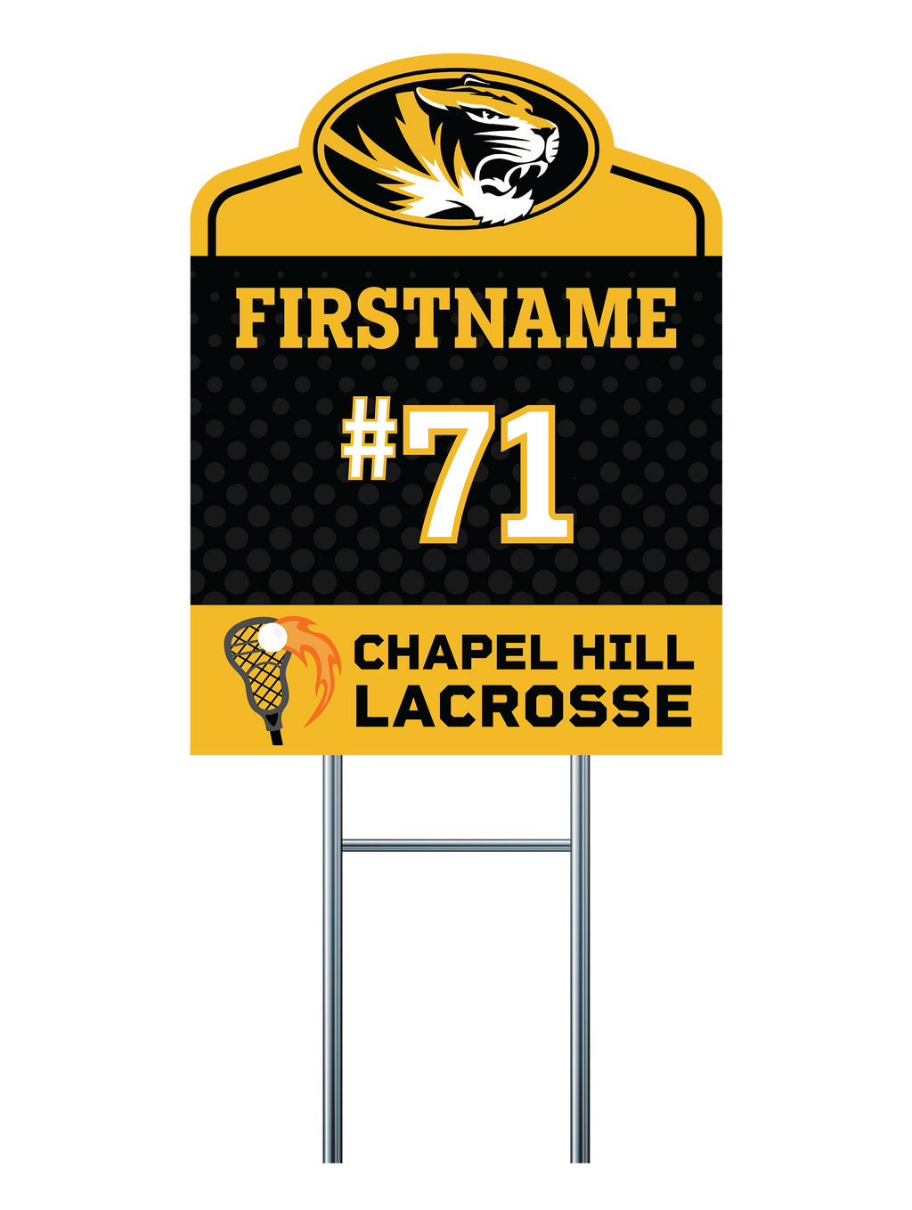 Custom Yard Signs | Chapel Hill Tigers