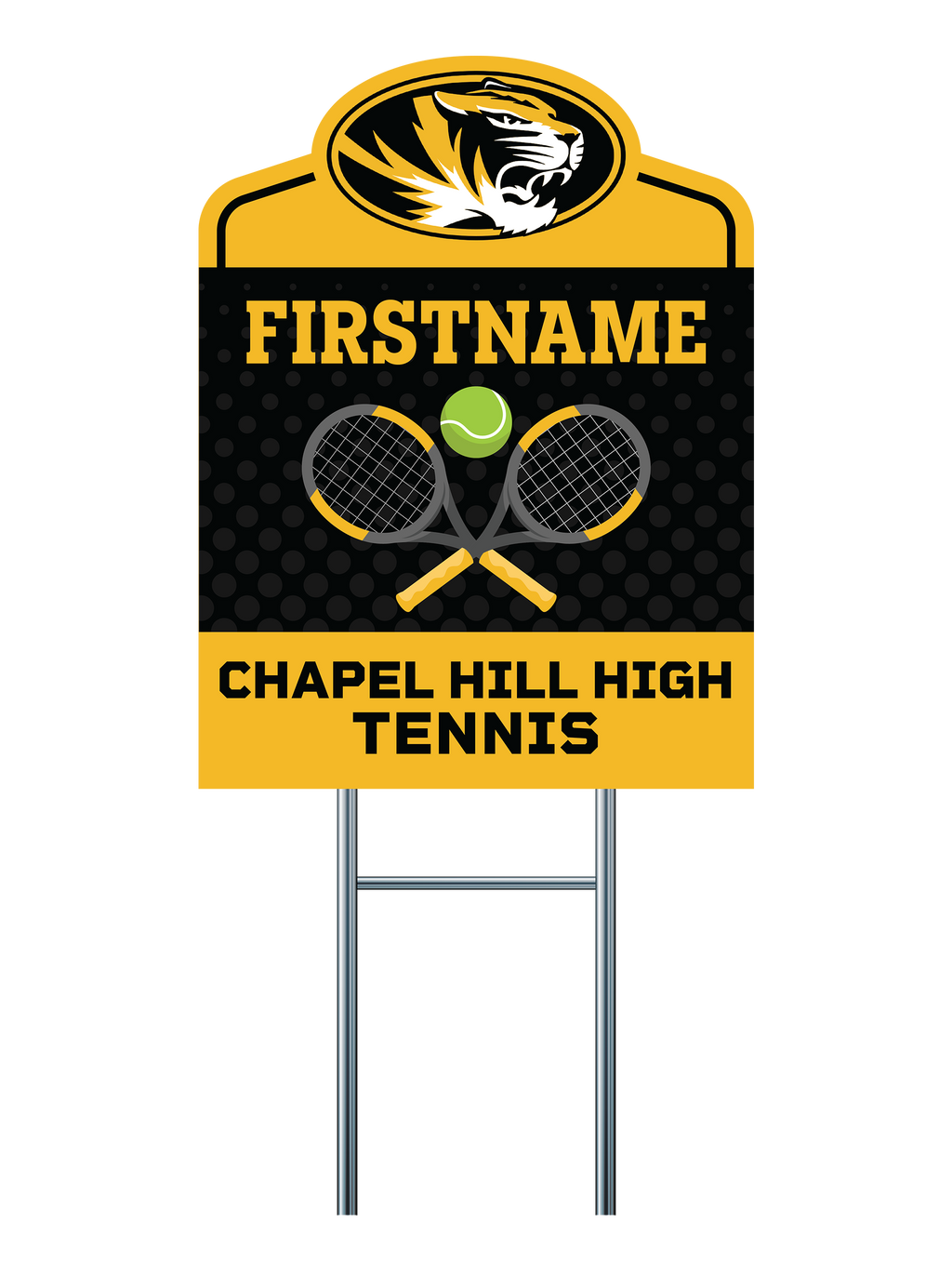Custom Yard Signs | Chapel Hill Tigers