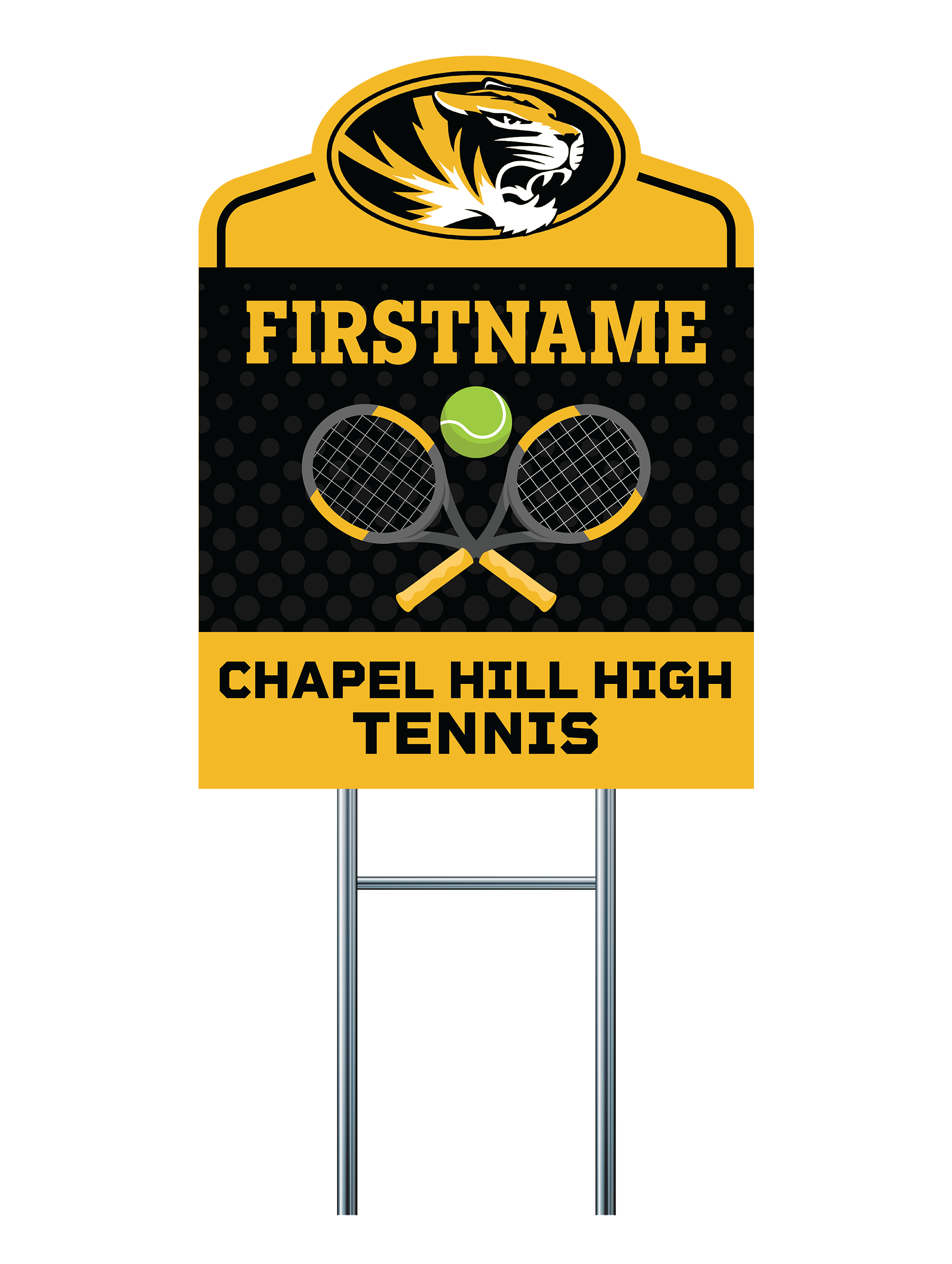 Custom Yard Signs | Chapel Hill Tigers