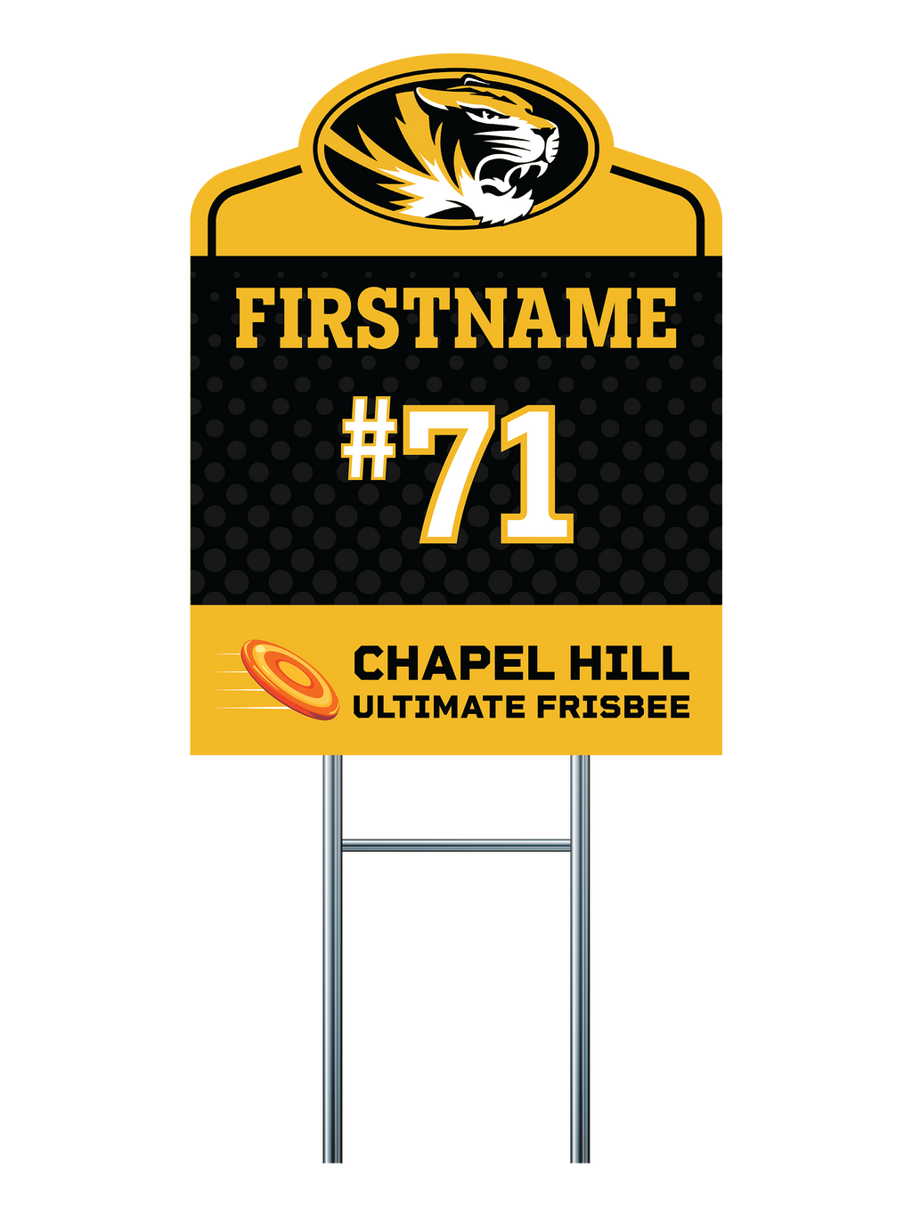 Custom Yard Signs | Chapel Hill Tigers