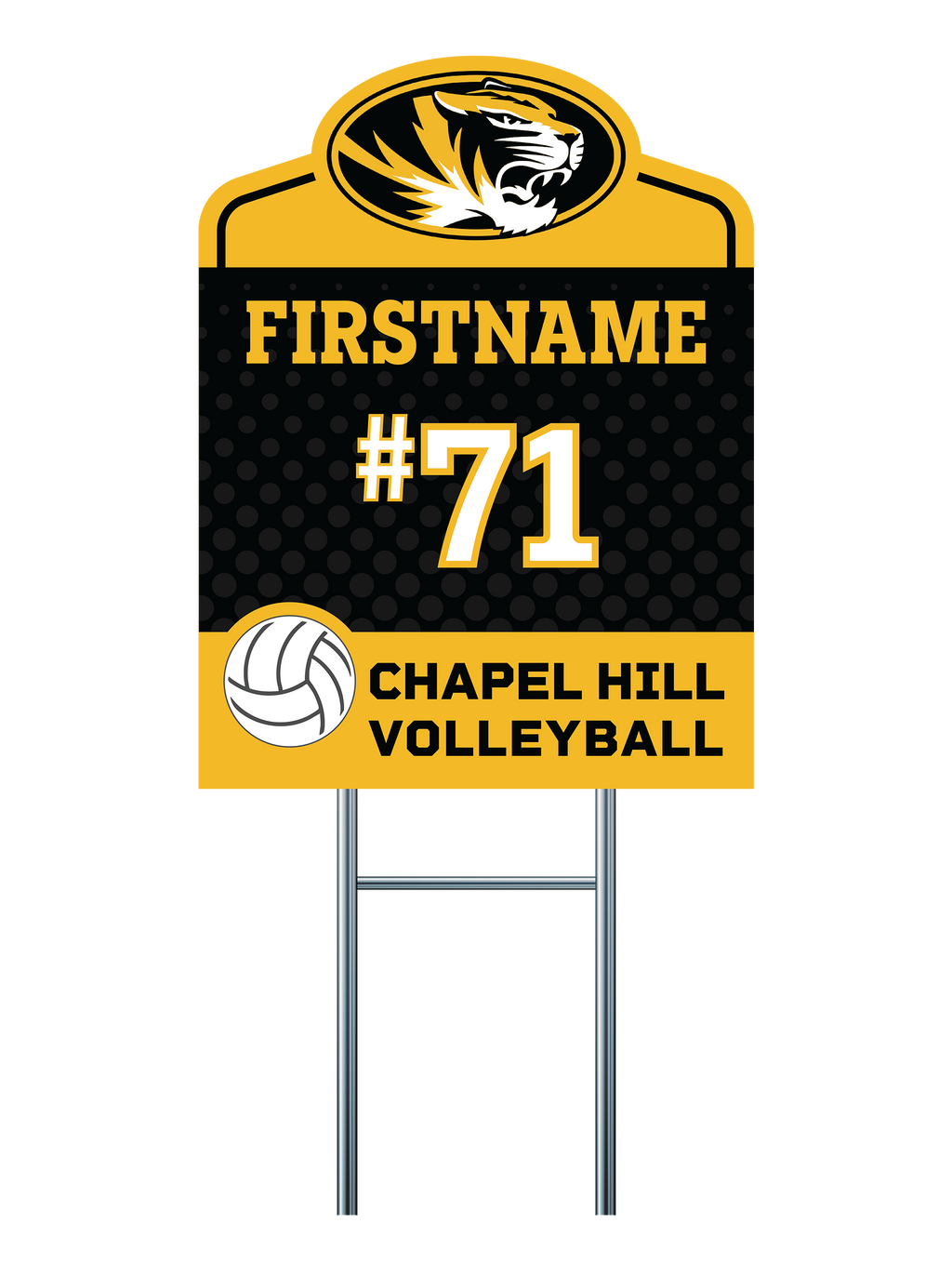 Custom Yard Signs | Chapel Hill Tigers