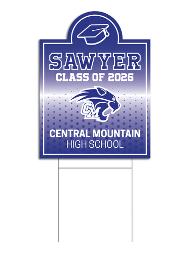 Custom Name Signs | Central Mountain High School