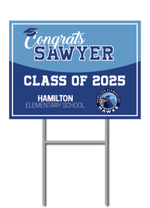 Custom Name Signs | Hamilton Elementary School Fundraiser