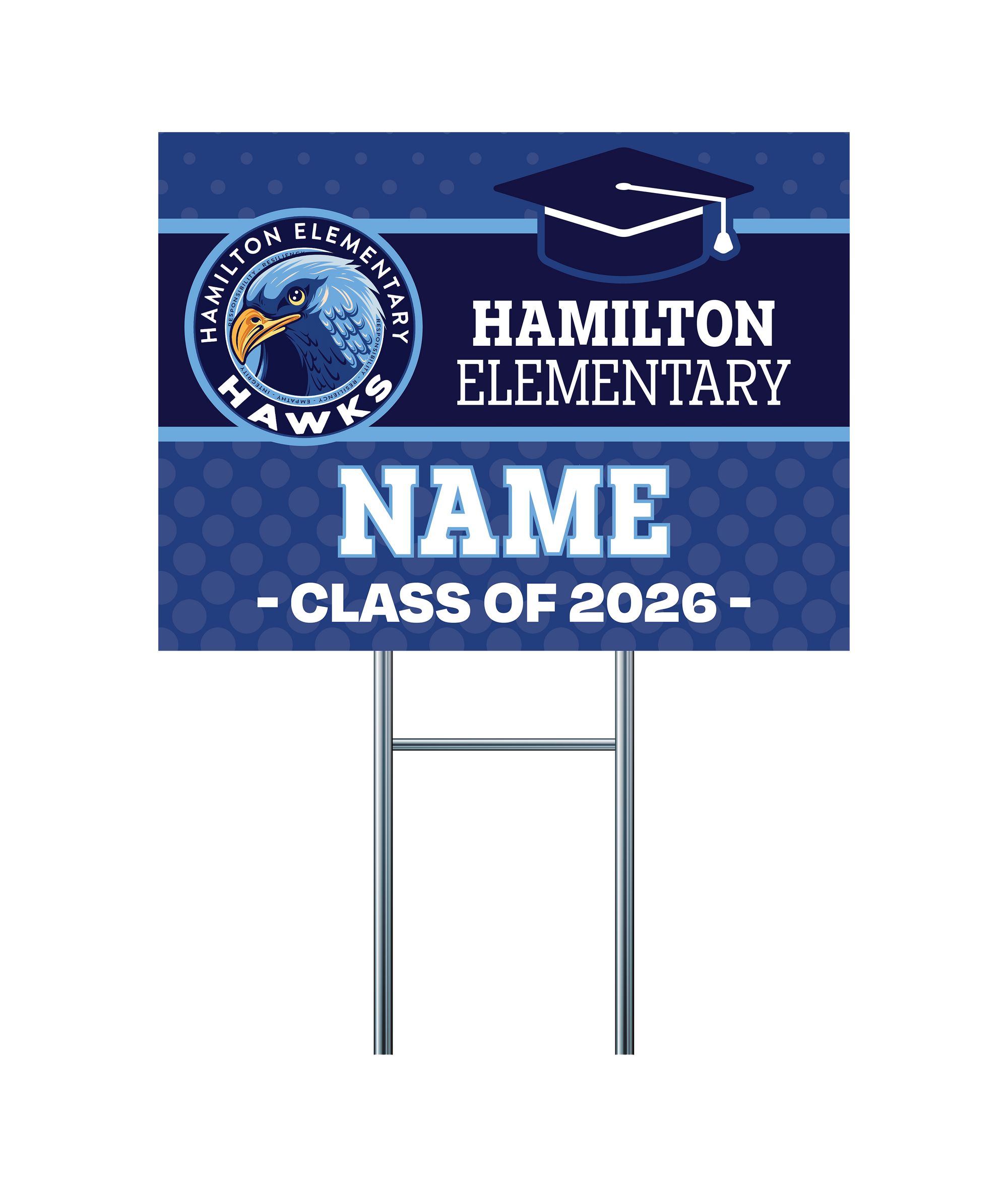 Custom Name Signs | Hamilton Elementary Fundraiser