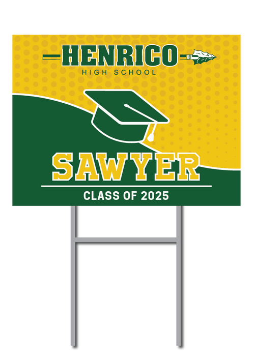 Custom Name Signs | Henrico High School Fundraiser