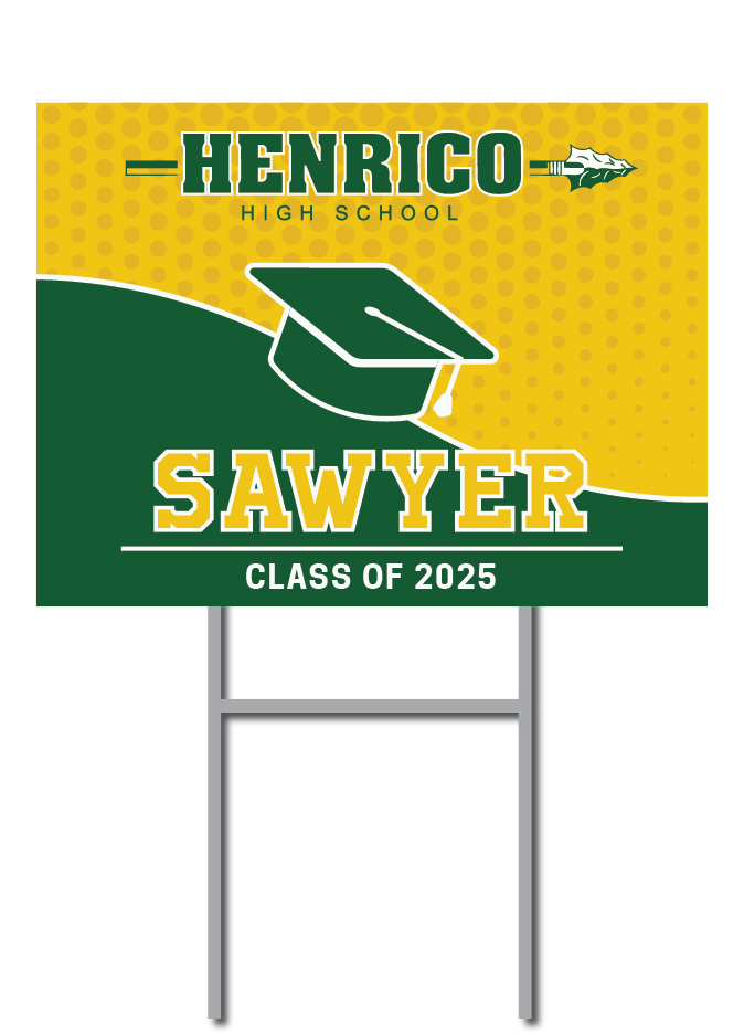 Custom Name Signs | Henrico High School Fundraiser