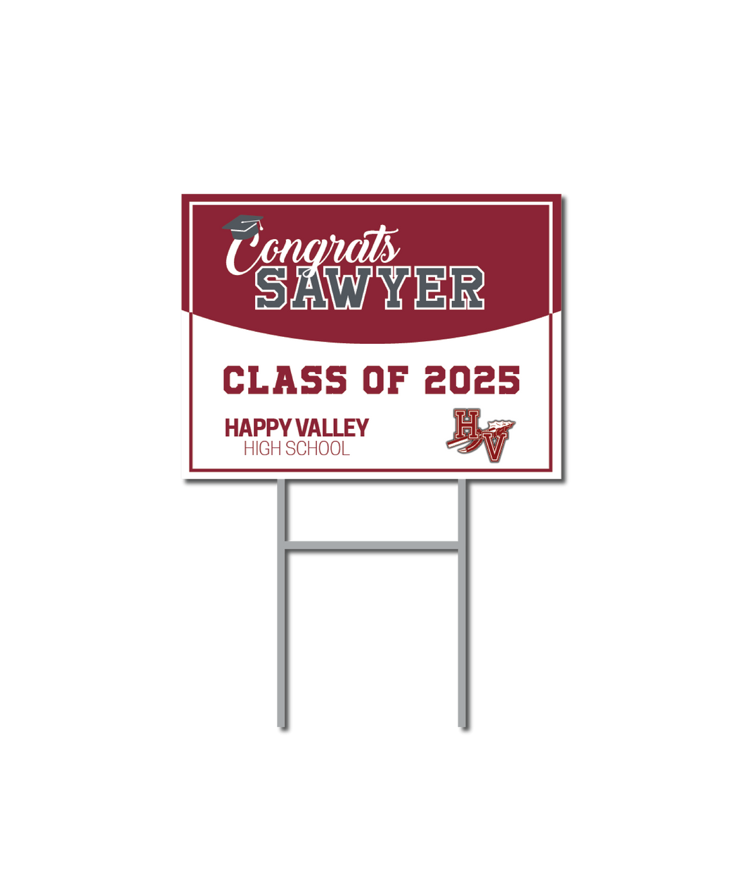 Custom Name Signs | Happy Valley High School