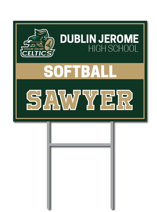 Softball Signs | Dublin Jerome Celtics