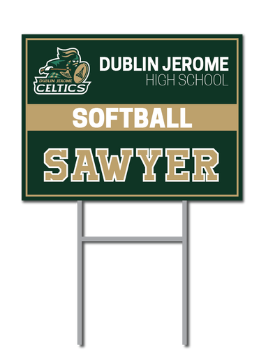 Softball Signs | Dublin Jerome Celtics