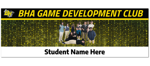 Custom Student Banner | BHA Game Development Club