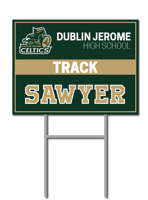 Track Signs | Dublin Jerome Celtics