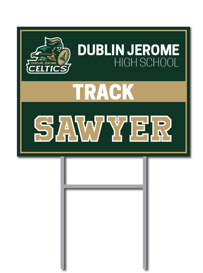 Track Signs | Dublin Jerome Celtics