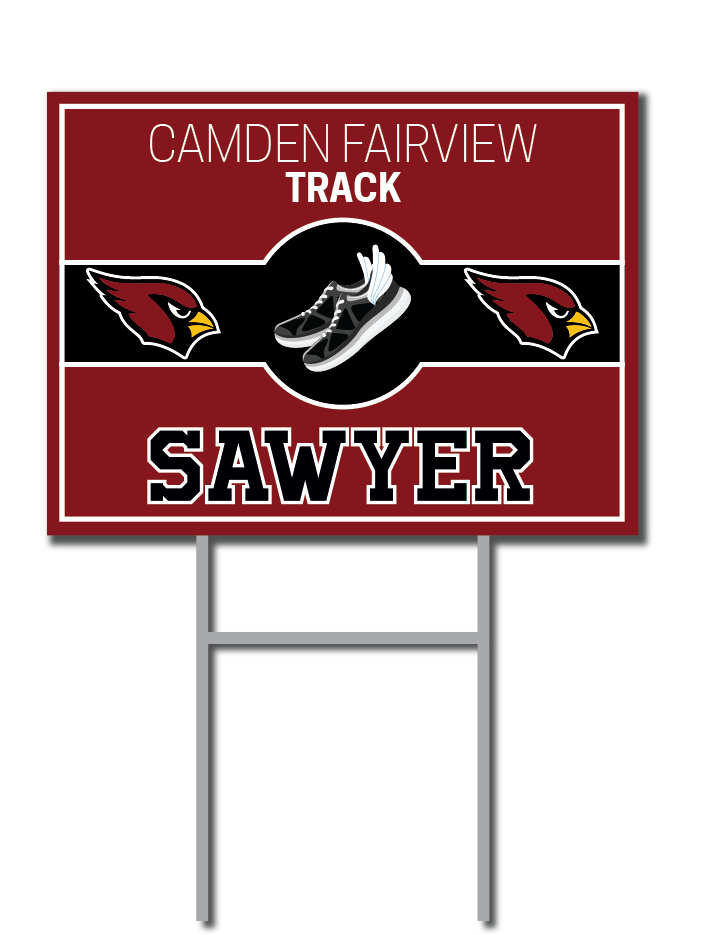 Custom Yard Signs | Camden Fairview Cardinals