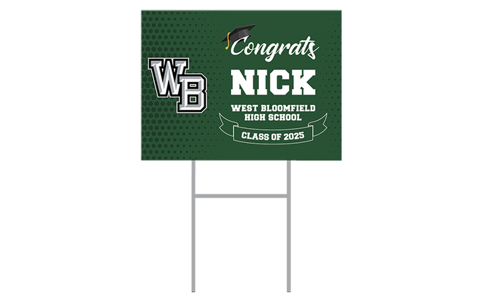 West Bloomfield High School | Yard Signs