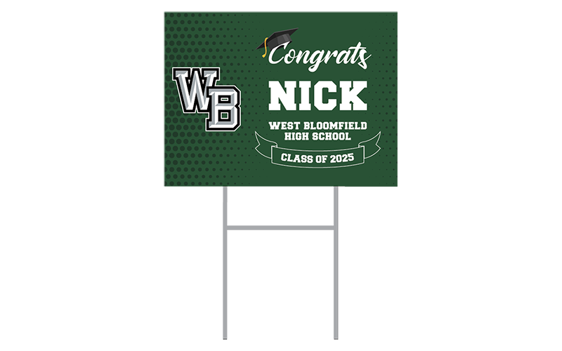 West Bloomfield High School | Yard Signs