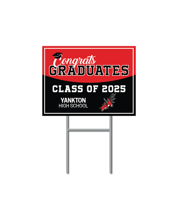Graduation Support Signs | Yankton High School Graduation Fundraiser