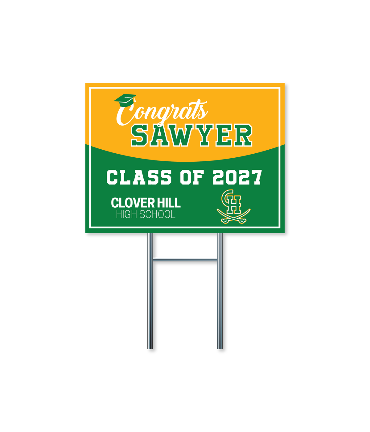 Custom Name Signs | Clover Hill High School Fundraiser