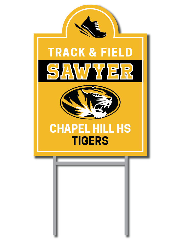 Custom Yard Signs | Chapel Hill Tigers