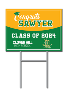 Custom Name Signs | Clover Hill High School Fundraiser