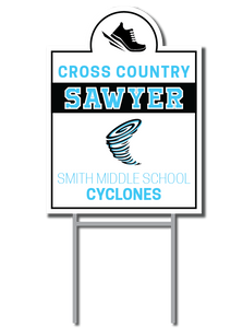 Custom Name & Sport Signs | Smith Middle School Fundraiser