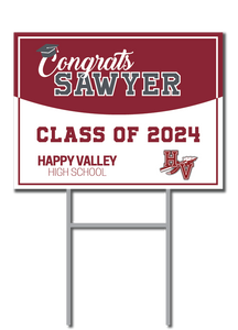 Custom Name Signs | Happy Valley High School