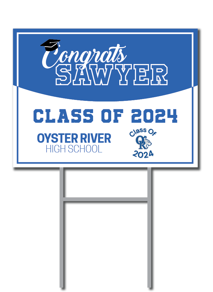 Custom Name Signs | Oyster River High School