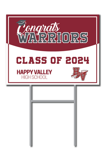 Class Support Signs | Happy Valley High School