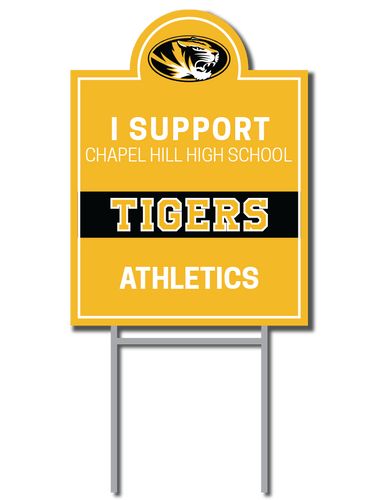 Tigers Support Signs | Chapel Hill Tigers
