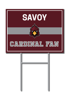 Cardinal Fan Signs | Savoy Cardinals