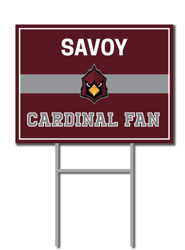 Cardinal Fan Signs | Savoy Cardinals